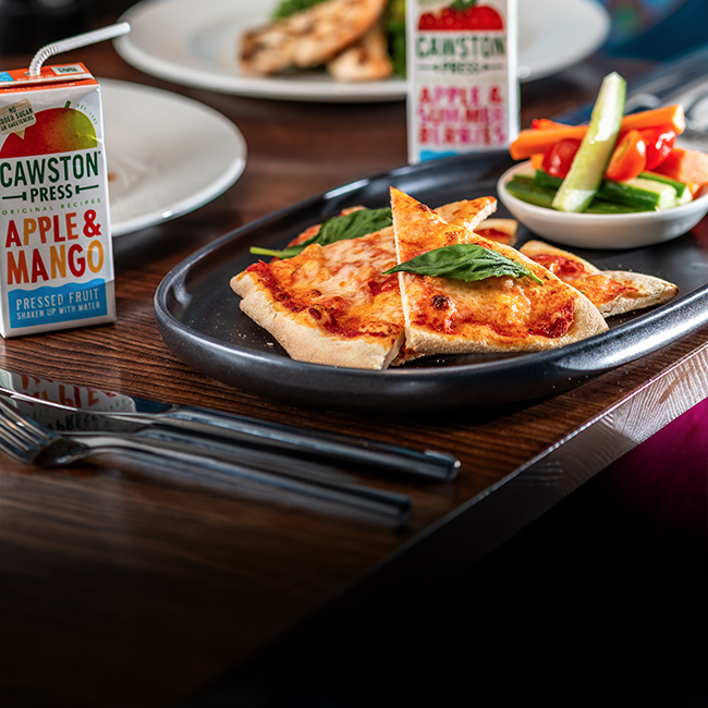 Children's menu at The Apple Tree