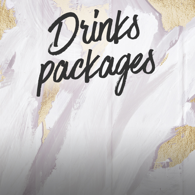 Drinks packages at The Apple Tree 