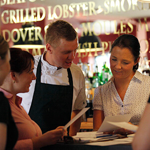 The team at The Apple Tree